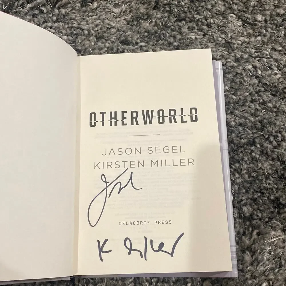 Otherworld Book by Jason Segel and Kristen Miller Autographed